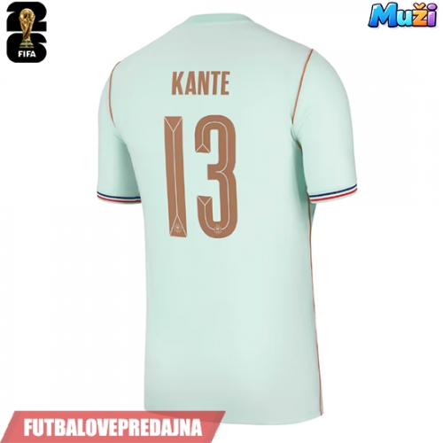 Lacne Muži Futbalové dres Francúzsko Kante #13 MS 2026 Krátky Rukáv - Preč